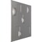 Ekena Millwork 19 5/8in. W x 19 5/8in. H Avila EnduraWall Decorative 3D Wall Panel Covers 2.67 Sq. Ft. WP20X20AVCST - alternate 5